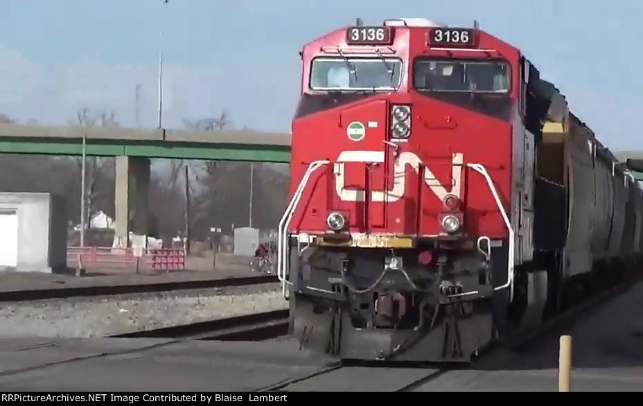 CN grain train DPU